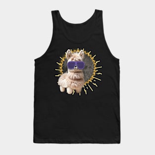 Little Llama Eclipse Watcher Tank Top